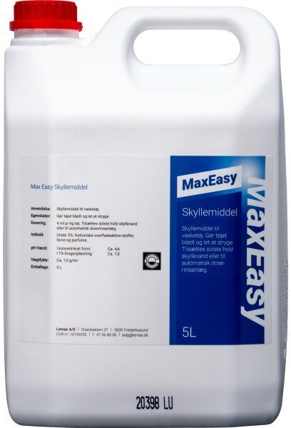 Max Easy Skyllemiddel, 5 L