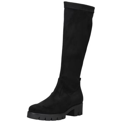 Stiefel GABOR "Gabor Stiefel Leder", Damen, Gr. 38, schwarz, Leder, Schuhe Stiefel