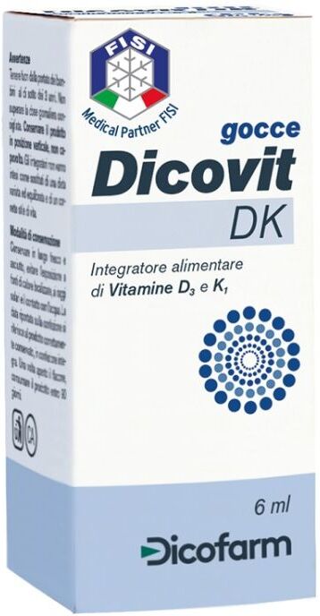 DICOFARM SpA Dicofarm, Dicovit Dk Gocce, 6 ml