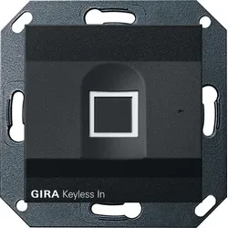 Gira 2617005 Gira Keyless In Fingerprint-Leseeinheit System 55 Schwarz m(lack.)