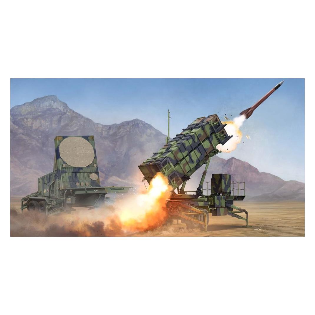 Trumpeter M901 Launching Station &AN/MPQ-53 Radar Radar set of MIM-104 Patriot SAM System (PAC-2) (01022)
