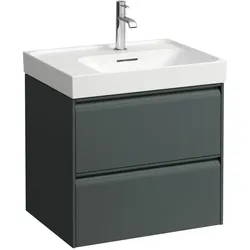 LAUFEN MEDA Waschtischunterbau, 2 Schubladen, inklusive Ordnungssystem, zu H817112, 584x448x515mm, H4217220112661, Farbe: Verkehrsgrau