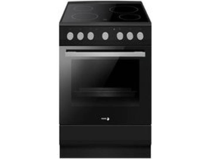 Cuisinière vitrocéramique - FAGOR - FACV203N - 4 foyers Hilight - Four multifonction - 62L