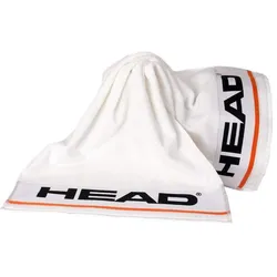 Head Duschtuch Logo L weiss 140x65cm