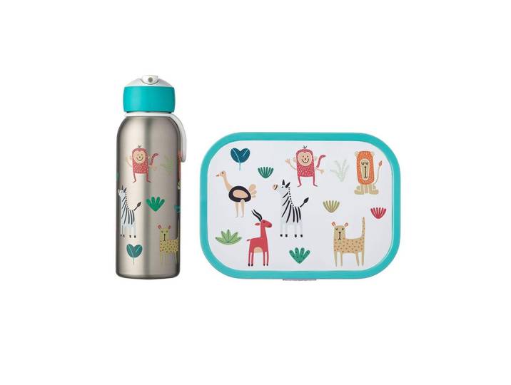 BROTDOSE + THERMOFLASCHE Campus Animal Friends 2-tlg.