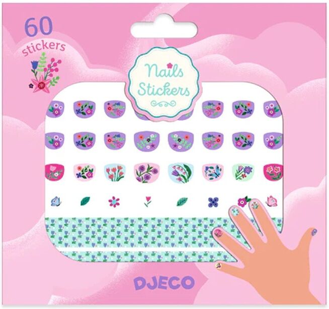 60 Nails Stickers Petite fleur - Djeco