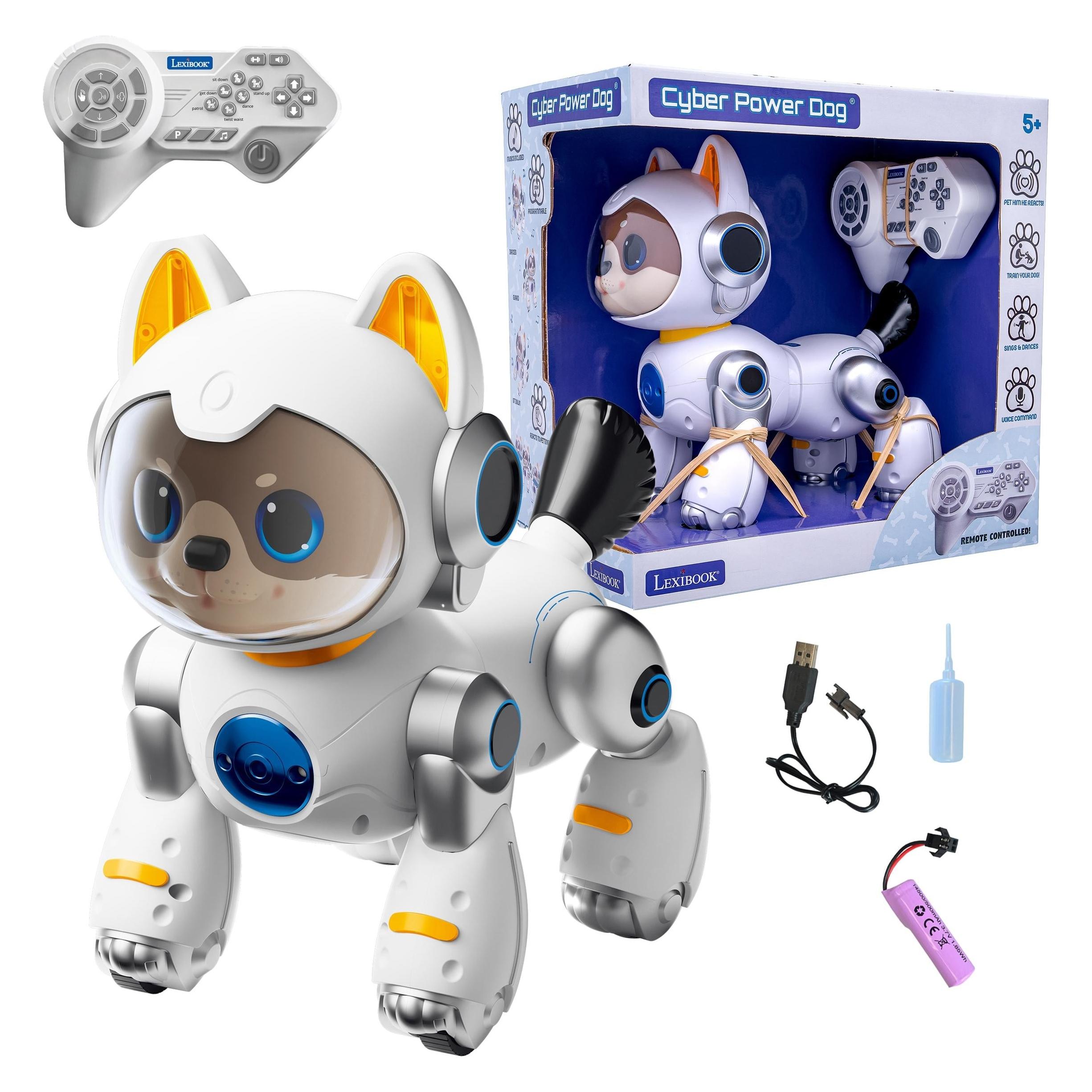 Lexibook - Cyber Power Puppy(R) - My loyal high-tech companion (DOG05EN) (3380743132389)