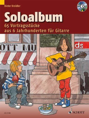 Dieter Kreidler - Soloalbum: 65 Vortragsstücke aus 6 Jahrhunderten. Gitarre. Ausgabe mit CD. - Preis vom 14.10.2026 23:07:16 h