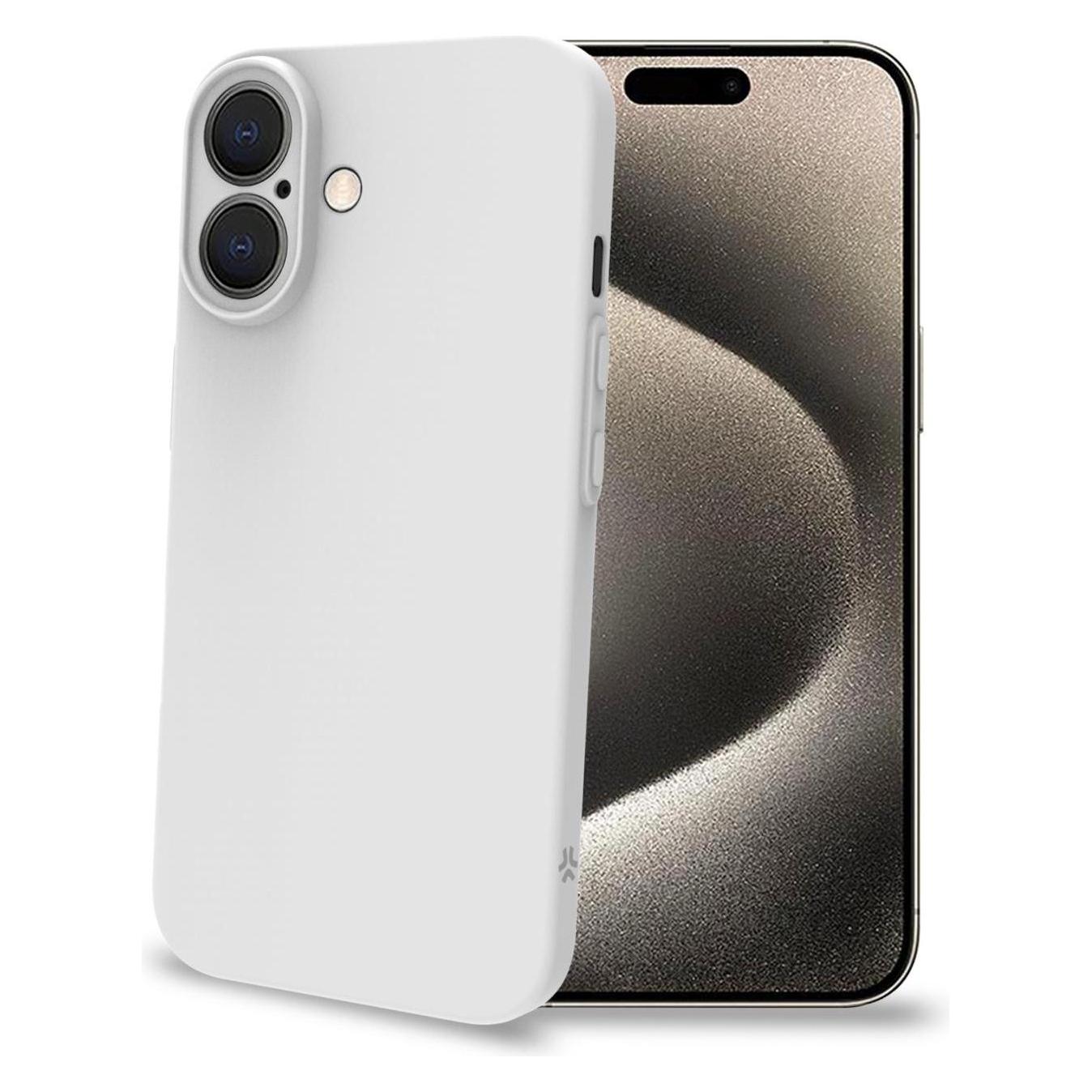 Celly Space Cover für iPhone 16 (Apple iPhone 16) (SPACE1078WH)