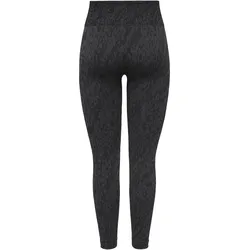 Only Play, Damen, Tights, ONPBETTY Enger Schnitt Sportleggings Sportleggings (S), Grau, Schwarz