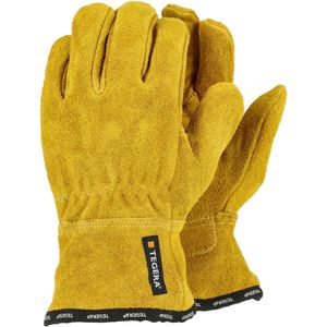 Tegera Arbeitshandschuhe 17 Hitzeschutzhandschuh, Echt Leder, braun, Größe 9 / L