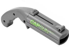Uplifted Trends QuickShot Cap Gun Bottle Opener And Bottle Cap Launcher grey