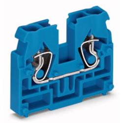 WAGO 869-324 Durchgangsklemme Federklemme Blau 100 St.