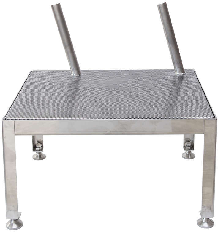 Polsinelli Ripiano raccogligocce inox 2 posti