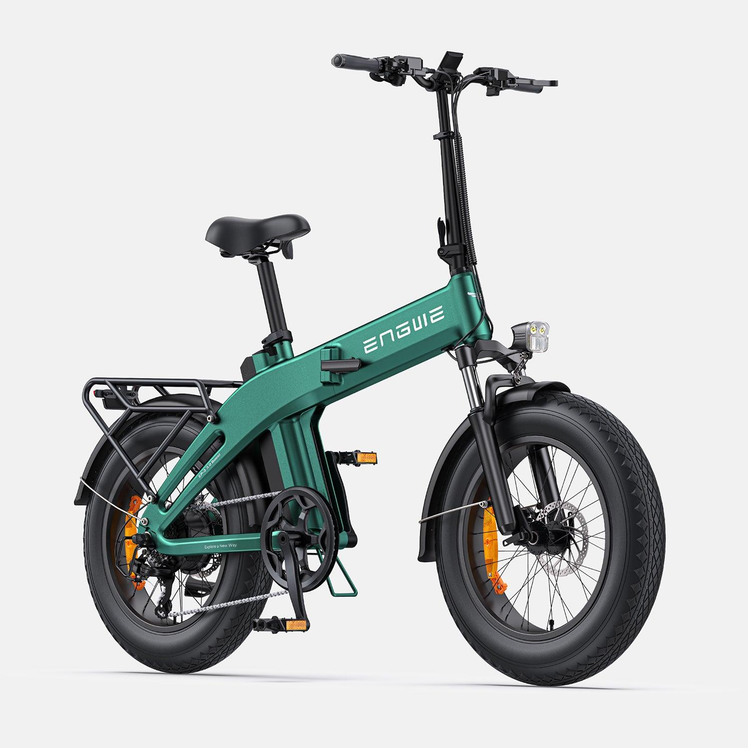 EP-2 3.0 BOOST Elektrisches Fahrrad - 48V Akku Abnehmbar Hydraulische Bremse - Grün