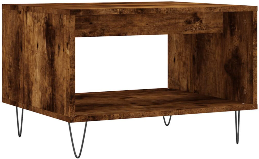 George Oliver Glendarious Coffee Table with Storage Smoked Oak