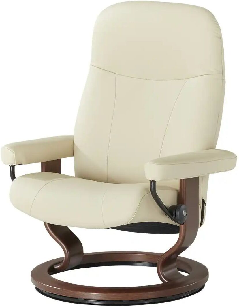 Stressless Relaxsessel aus Echtleder Garda M ¦ creme ¦ Maße (cm): B: 76 H: 100