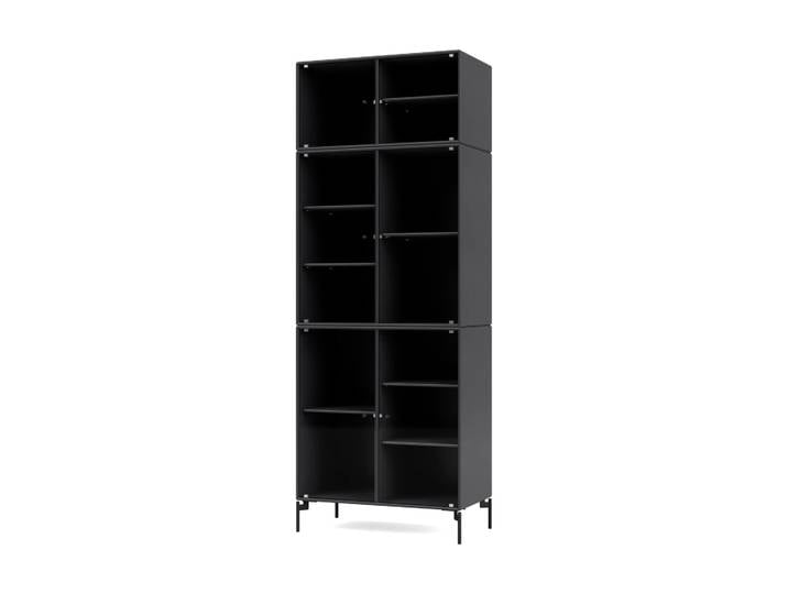 Montana Ripple IV Vitrinenschrank 69,6x187,2x38 cm Anthracite-Beine black