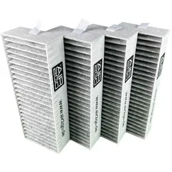 Air2Go CleanAir Plus Aktivkohlefilter für Bosch Serie 4 / Serie 6 / Serie 8 (4St.), Dunstfilter, Mehrfarbig