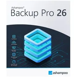 Ashampoo Backup Pro 26 ESD, Vollversion, 1 PC, Produktfamilie für