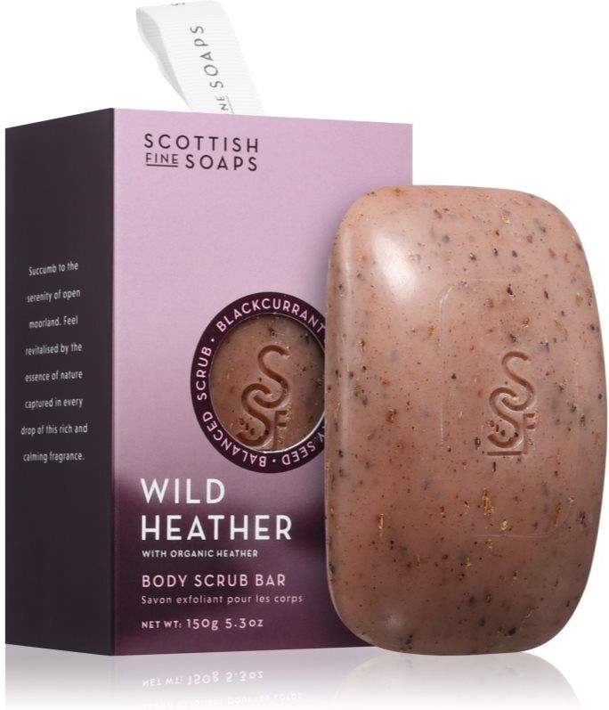 Scottish Fine Soaps Wild Heather exfoliating soap 150 g