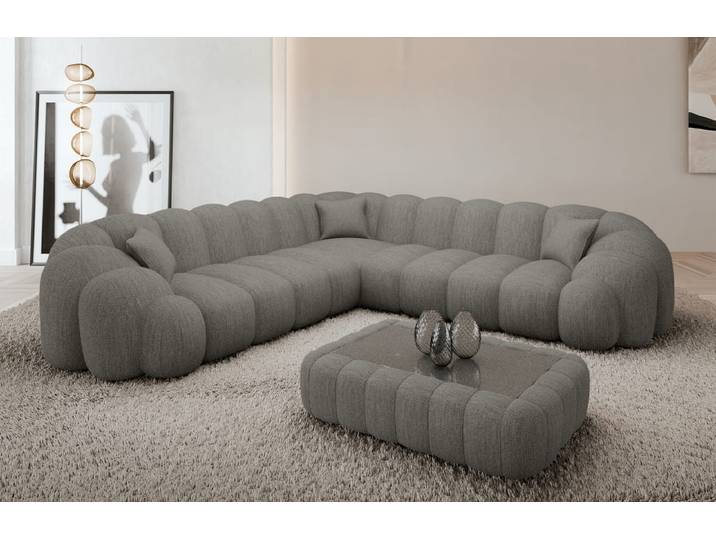 Ecksofa Rajada L-Form aus Stoff