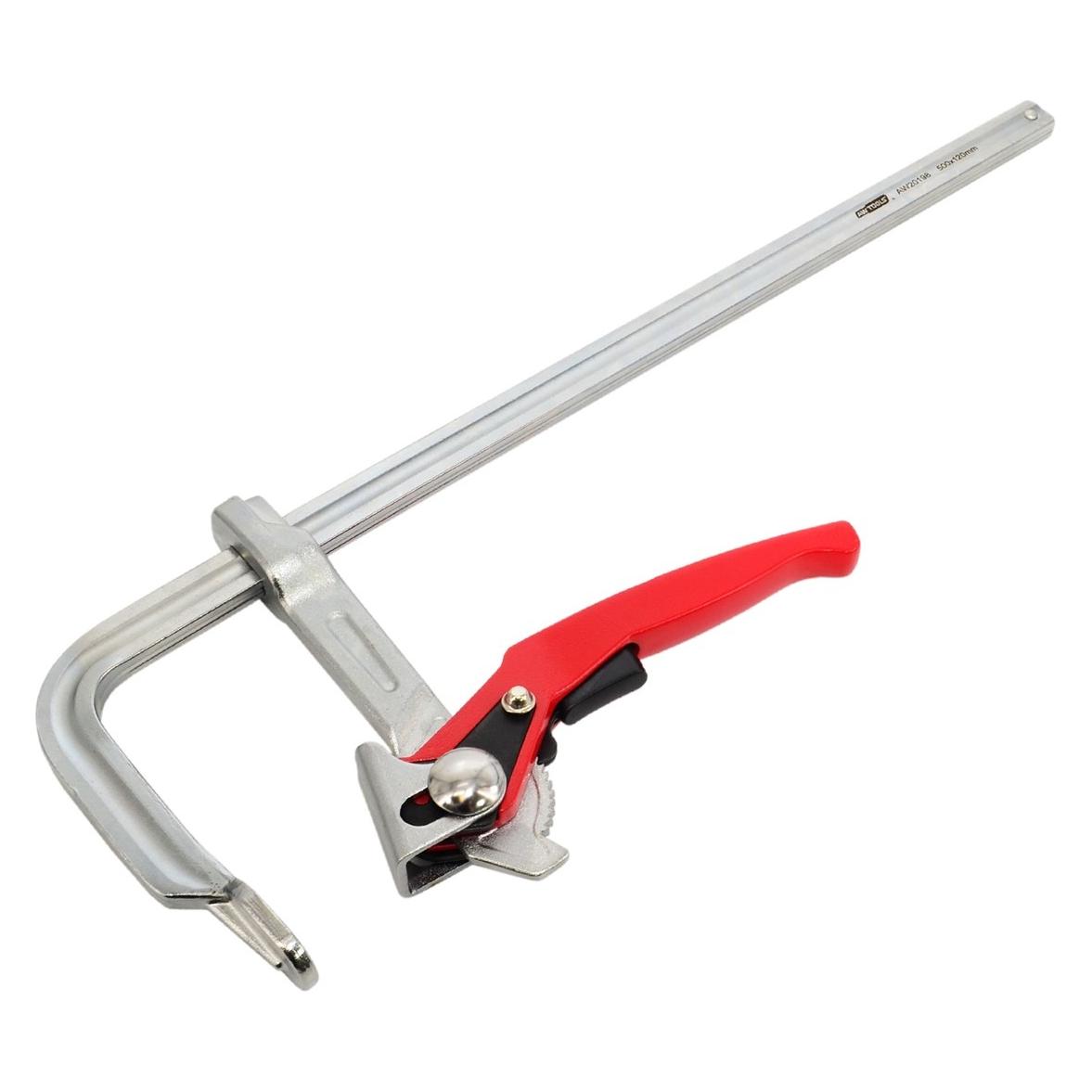 Awtools Tischlerklemme Typ F mit Rastmechanismus 120 x 500 mm (22 x 10,6) (500 mm) (1126578)