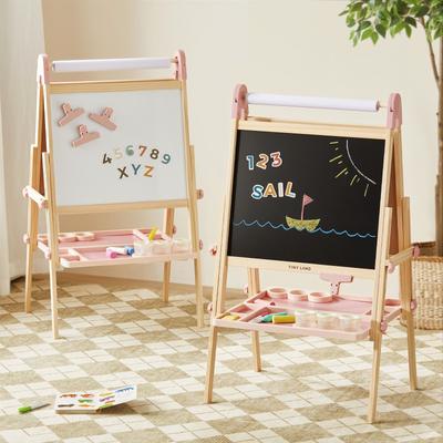Tiny Land® Magnitales Easel for Kids - Pink