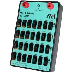 Cosinus R1-1000 Mess-Dekade, Widerstan (Messgerätkoffer), Messtechnik, Blau, Schwarz