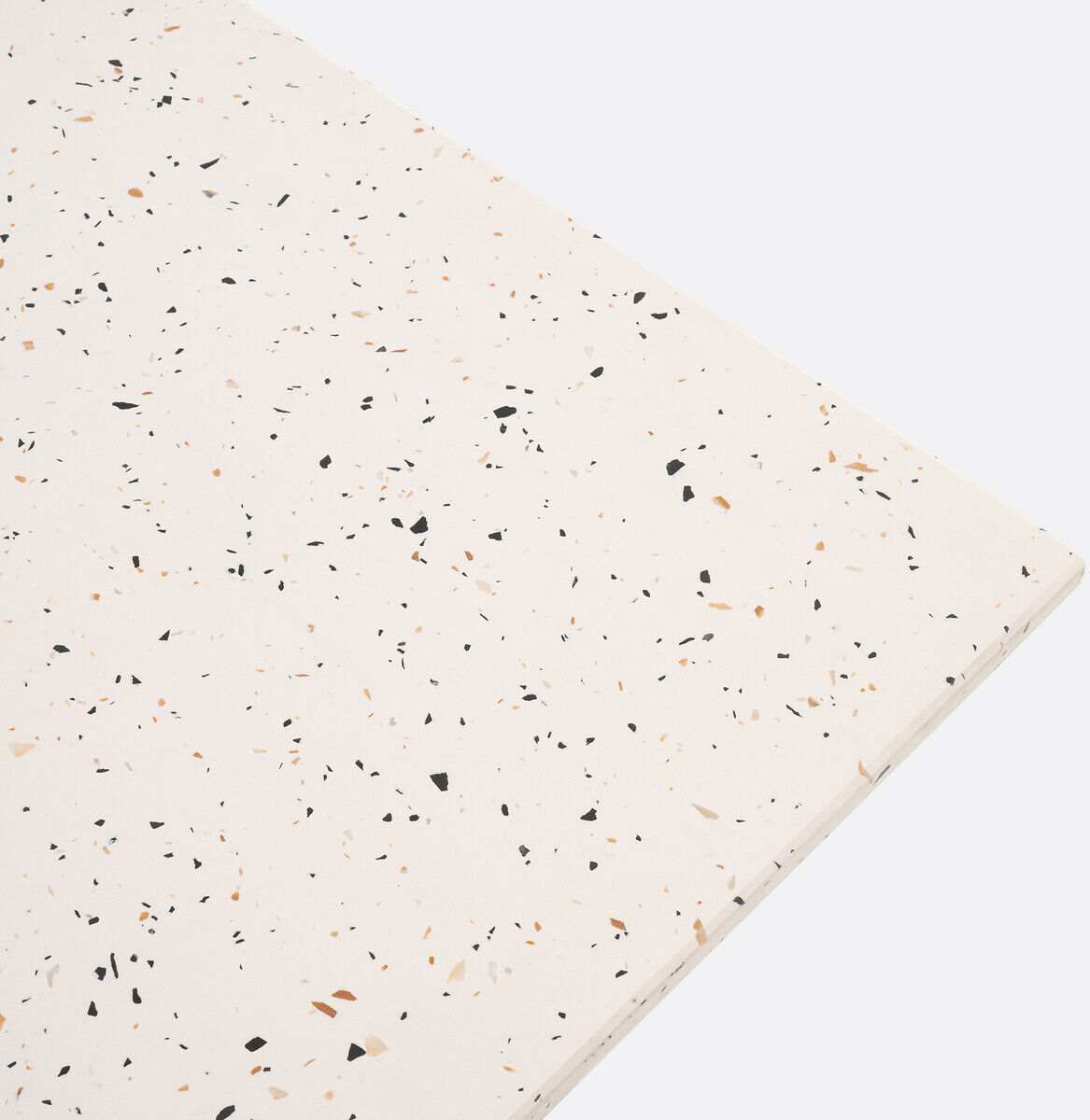 LA REDOUTE INTERIEURS Table de jardin, plateau rabattable en terrazzo, OPALA