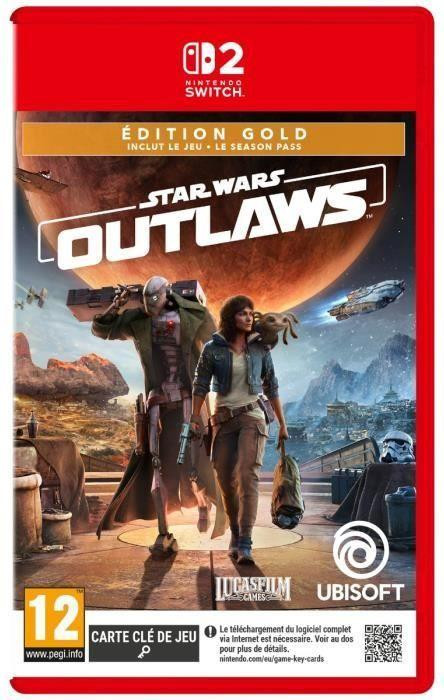 Star Wars Outlaws Gold Edition voor Nintendo Switch 2, Ubisoft, Actie-avontuur