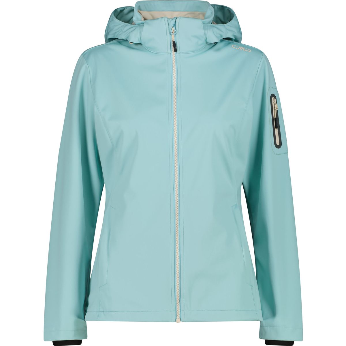 CMP Woman Jacket Zip Hood lagoon (E555) 34 39A5016-E555-34