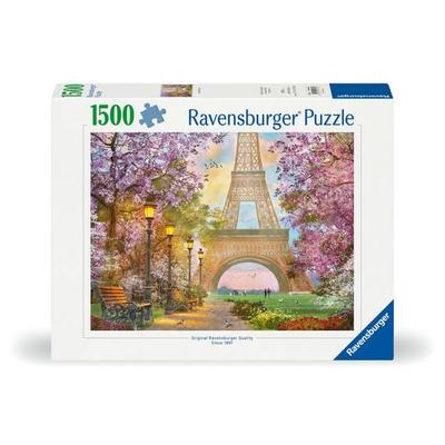 Erwachsenenpuzzle 1500 Teile - Verliebt in Paris