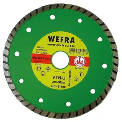 Diamanttrennscheibe WEFRA 150 x 22mm
