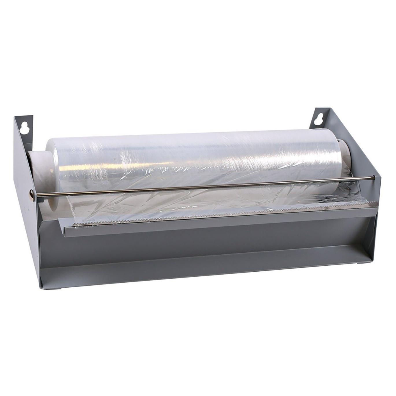 Hygostar Folienspender mit Säge, für 300 mm Folien aus Edelstahl, für Einzelrollen, mit präziser Abreisskante (88820)