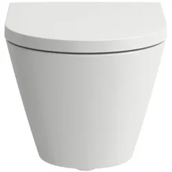 LAUFEN Pack Kartell WC mit WC-Sitz H8663300000001 37x54cm, randlos, weiß