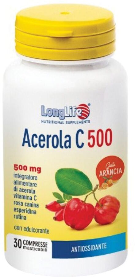 PHOENIX Srl - LONGLIFE LongLife, Acerola C500, 30 Compresse