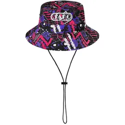 JAKO Malle Tropicana Fischerhut 656 - weiß/pink/lila/schwarz