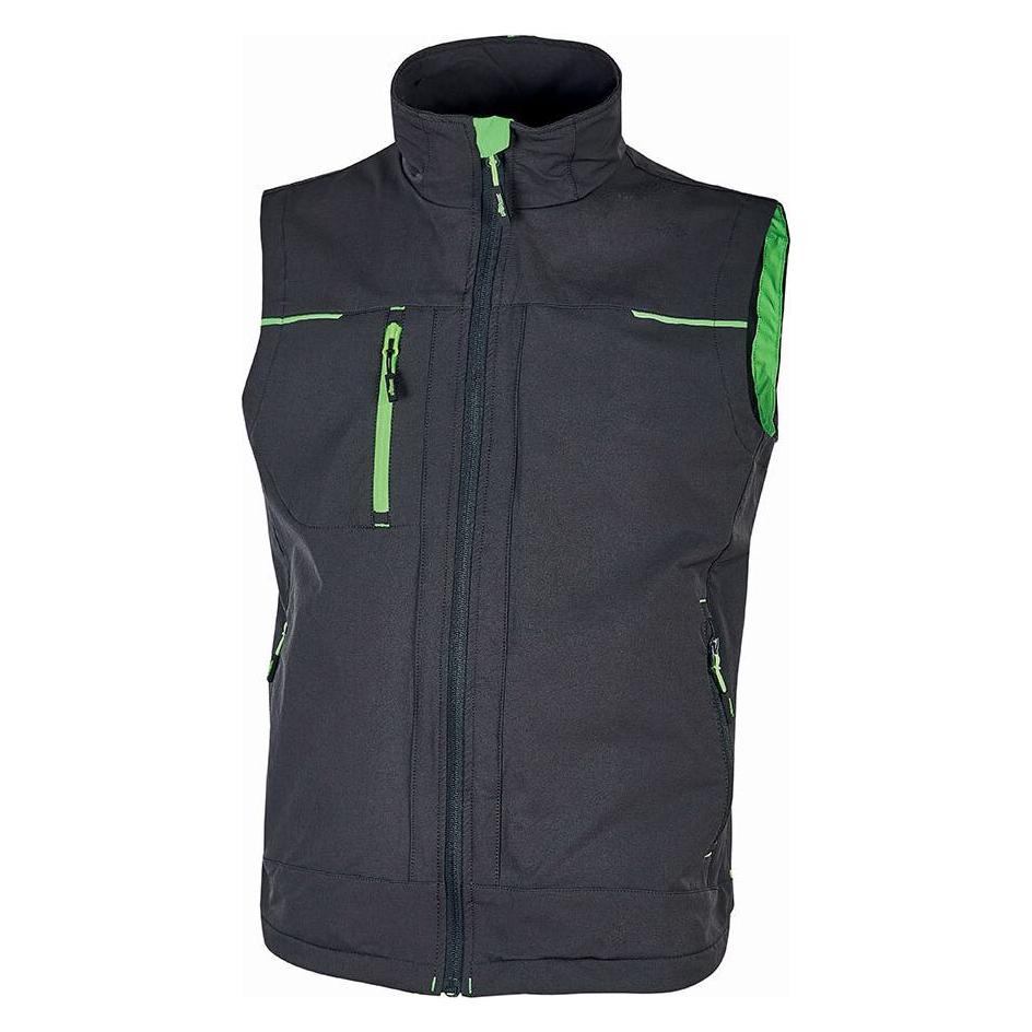 U-Power WORKWEAR Saturn asphaltgrau / grün 2XL (XXL) (PE181RL)