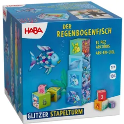 HABA Stapelturm Glitzer Der Regenbogenfisch