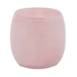 Teelichthalter Valency Ø 9 cm Glas Cream M (Medium)