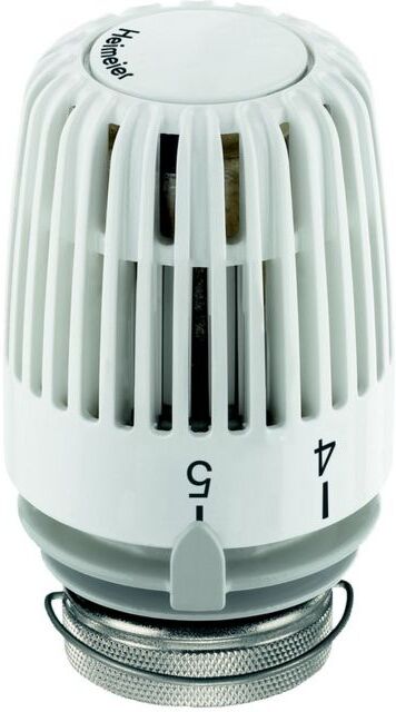 Heimeier Thermostat-Kopf 6120-23.500 23 °C, weiß, versetzter/begrenzter Sollwertbereich