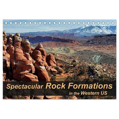 Spectacular Rock Formations in the Western US (Desk Calendar 2027 DIN A5 landscape), CALVENDO 12 Month DeskCalendar
