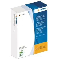 HERMA Haftetiketten DP1, 12 x 30 mm, weiß,für Druckmaschinen
