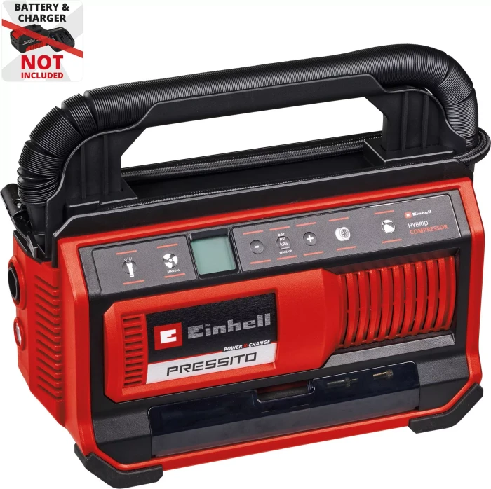 EINHELL Kompressor AKKU PRESSITO 18/25 Hybrid, 4020430 (ohne AKKU)