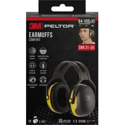 3M PELTOR Komfort-Kapselgehörschutz X2A (94 bis 105 dB)