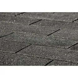 Dachschindeln WEKA, schwarz, Bitumen, Dachpappen