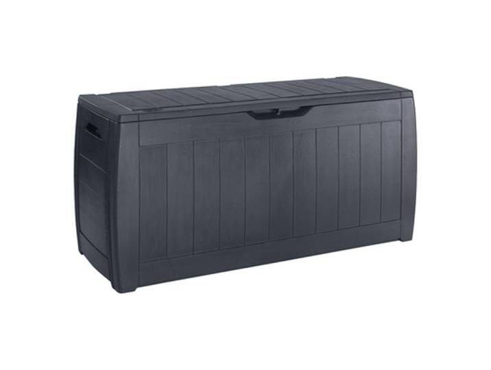 Coffre de rangement - Keter - Hollywood - 270L - Graphite - Résistant aux intempéries