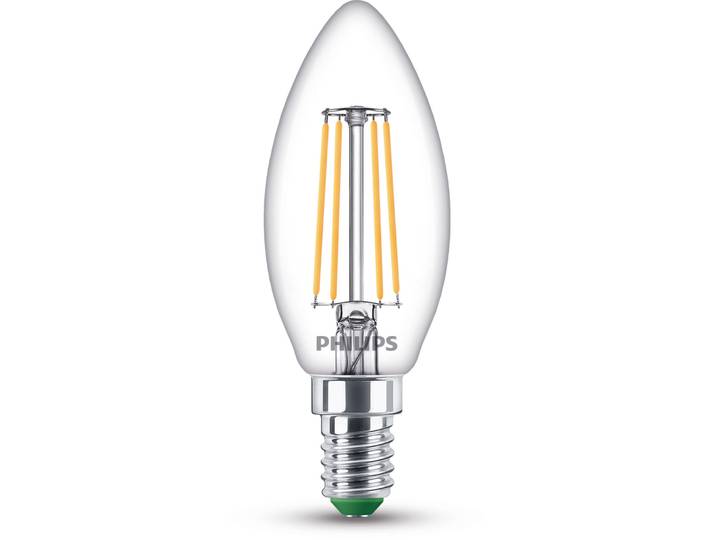 Leuchtmittel Philips E14 T 9.7 cm 1.2 W - Farbe: transparent - LED - Leuchtmittel- LED Leuchtmittel