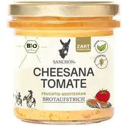 Sanchon Brotaufstrich Cheesana Tomate bio